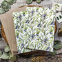 8x Olive Branches Folded Notecards, thumbnail 4 of 7