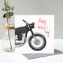 Father's Day Motorbike Card, thumbnail 2 of 5