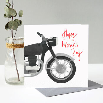 Father's Day Motorbike Card, 2 of 5