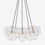 Large Copper Bubble Chandelier Light, thumbnail 5 of 6
