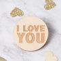 Personalised I Love You Wrapping Paper, thumbnail 2 of 8