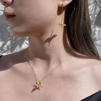Origami Cranes Necklace, 3 of 6