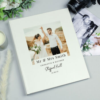 Personalised Wedding Photo Album, 4 of 8