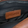 Walnut Leather Wash Bag, thumbnail 5 of 5