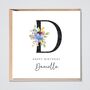 Birthday Card Personalised With Initial And Name, thumbnail 1 of 3