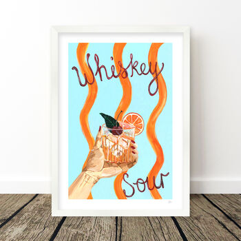 Vibrant Cocktail Wall Art Print Set, 10 of 12