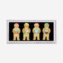 Biscuiteers Hand Iced Jolly Gingers Christmas Party Letterbox Biscuits, thumbnail 1 of 2