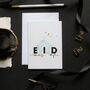 A6 Eid Mubarak Mosque Gold Foiled Greeting Cards, thumbnail 1 of 4