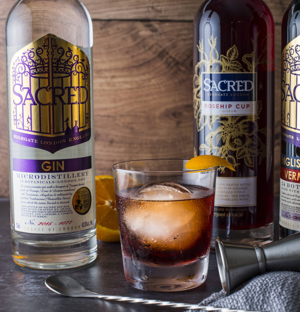 Make Your Own Negroni Kit By Sacred Spirits | notonthehighstreet.com