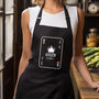 Personalised King And Queen Of Hearts Apron, thumbnail 1 of 2