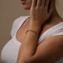 Womens Silver 5mm Cuban Bracelet, thumbnail 4 of 9
