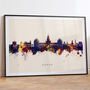 Egham Skyline Cityscape Art Print, thumbnail 6 of 12