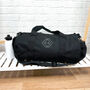 Personalised Holdall. Geometric Design With Initials, thumbnail 1 of 5