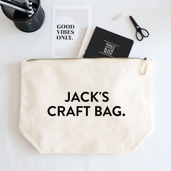Personalised Craft Bag Gift For Craft Lover, 3 of 5