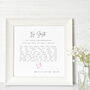 Personalised Confirmation Print With Verse, thumbnail 2 of 5