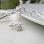 Aquamarine And Labradorite Little Love Bracelet, thumbnail 2 of 6