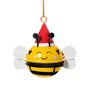 Bee Metal Hanging Bell Decoration, thumbnail 2 of 2