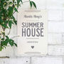 Personalised Summer House Metal Sign, thumbnail 2 of 7