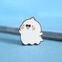 Ghost Enamel Pin | Cute Pin Badges, thumbnail 1 of 5