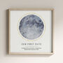 Personalised Star Map, Our First Date Print, thumbnail 2 of 6