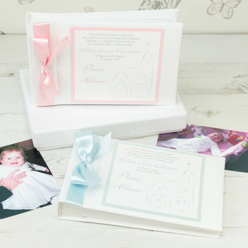 personalised christening memory box by dreams to reality design ltd