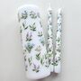 Hand Painted Pastel Wildflower Unity Candle Set, thumbnail 3 of 3