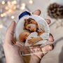 Personalised Christmas Photo Ornament Grandparents, thumbnail 9 of 10