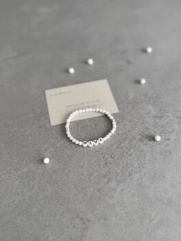 Thank You Mum Gemstone Bracelet, 4 of 12