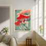 Japanese Vintage Mushrooms Art Print, thumbnail 2 of 4