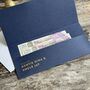 Christmas Foiled Money Wallet Personalised, thumbnail 5 of 7