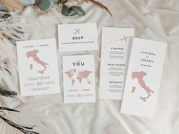 Destination Wedding Gatefold Invitations, 5 of 5