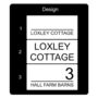 Contemporary Solar Powered House Sign, thumbnail 4 of 8