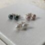 Freshwater Pearl And Sterling Silver Studs, thumbnail 6 of 9