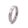 Personalised Ladies Titanium Ring With Hammered Edge, thumbnail 1 of 3