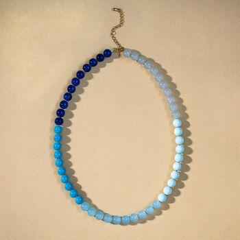 Shades Of Blue Bead Bracelet, 4 of 5
