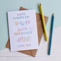 Personalised Colour In I Love Daddy Father’s Day Card, thumbnail 9 of 11