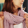 Swallow Rose Gold Foil Scarf, thumbnail 3 of 7