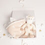 Unisex Giraffe Plush Toy And Star Blanket Baby Gift Set, thumbnail 3 of 3