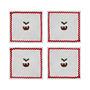Christmas Pudding Cocktail Napkins, thumbnail 1 of 5