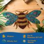 Bee Jigsaw Puzzles For Adults 321 Piece 50x24.5cm, thumbnail 2 of 6