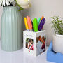 Personalised You And Me Lego® Brick Pencil Pot Desk Tidy, thumbnail 2 of 6