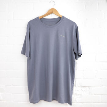 Wave Embroidered T Shirt, 6 of 12