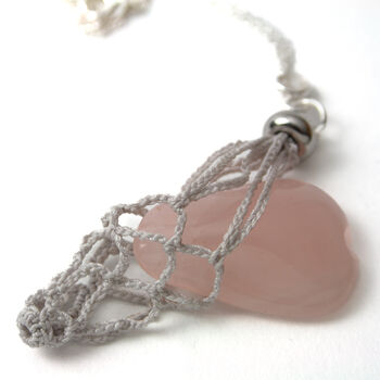 Interchangeable Crystal Pouch Necklace, 8 of 12