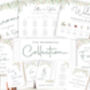 Wedding Table Menu Whimsical, thumbnail 3 of 3