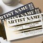 Personalised Concert Ticket Birthday Gift Voucher, thumbnail 2 of 9