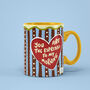 You Are My Espresso Valentine Mug Romantic Gift, thumbnail 2 of 12