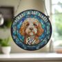 Cockapoo Memorial Suncatcher, thumbnail 3 of 6