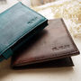 Mens Leather Anniversary Wallet, thumbnail 9 of 11
