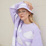 Lilac Cloud Unisex Bucket Hat, thumbnail 4 of 4