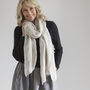 Linen Scarf, thumbnail 4 of 9